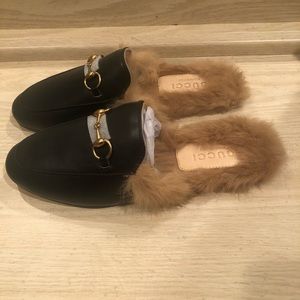 Gucci Princeton Fur Lined Mule